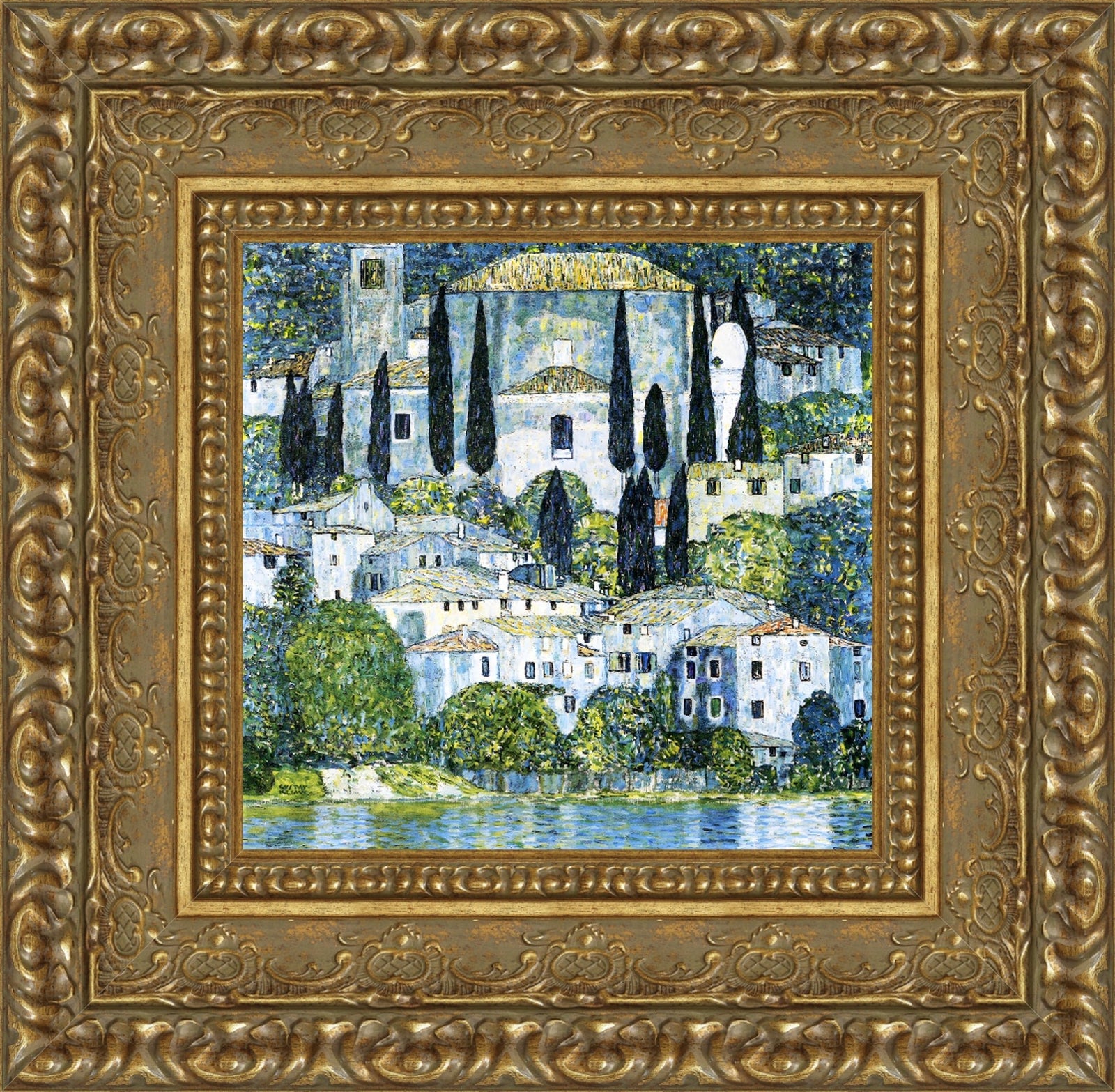 Kirche in Cassone (Church in Cassone) – Gustav Klimt, 1913