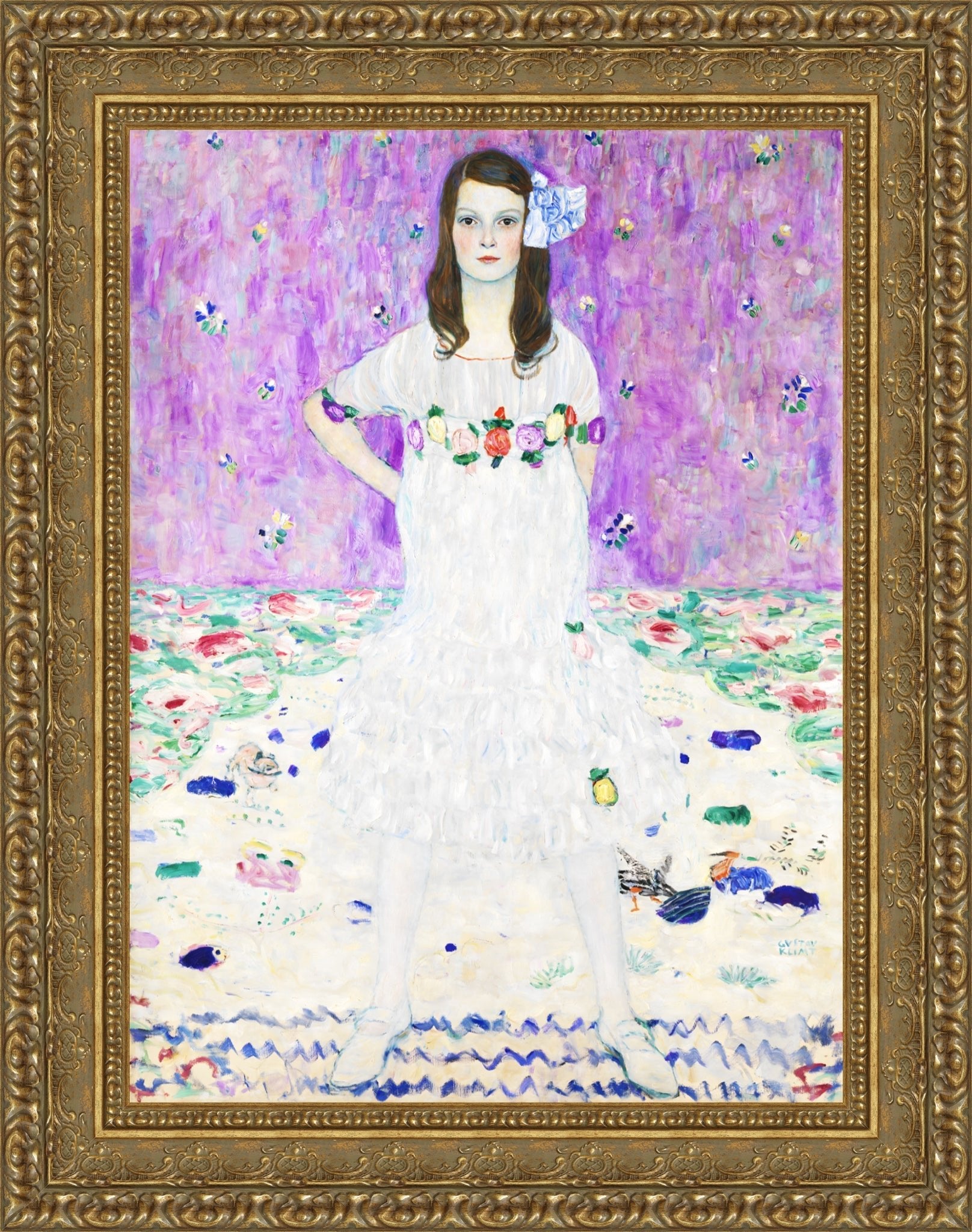 Mada Primavesi by Gustav Klimt Portrait Canvas Art Canvas Classics Mada Primavesi by Gustav Klimt Portrait Canvas Art Canvas Classics