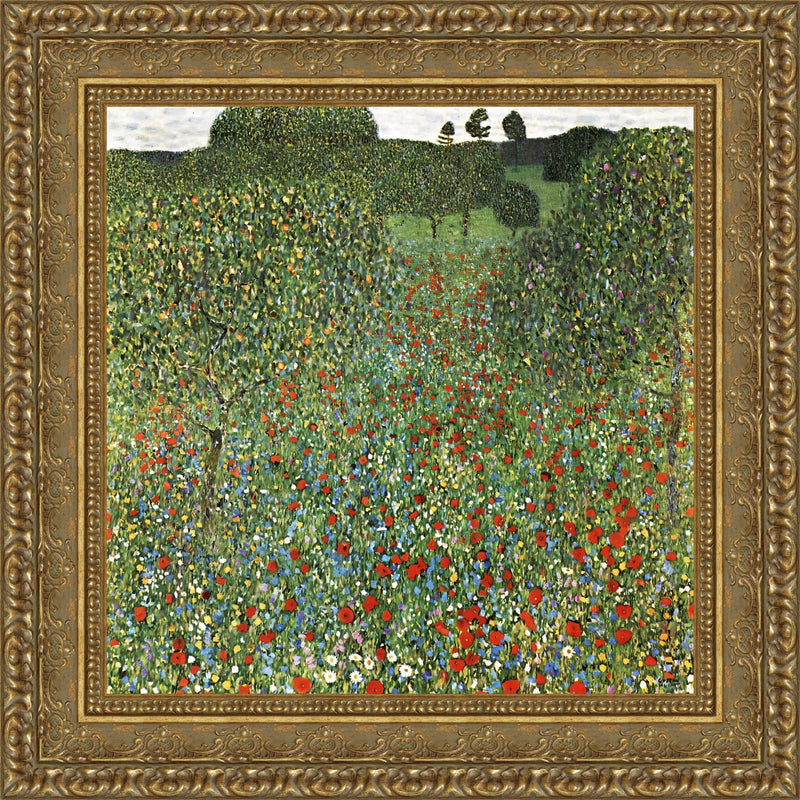 Mohnfeld (Poppy Field) – Gustav Klimt, 1907