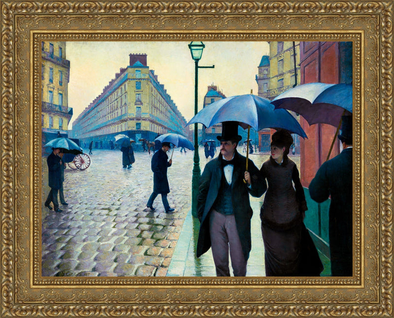Paris Street; Rainy Day – Gustave Caillebotte, 1877