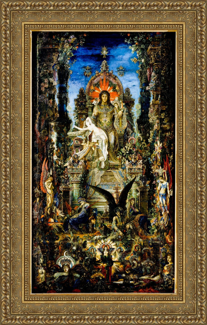 Jupiter and Semele – Gustave Moreau, 1894-1895