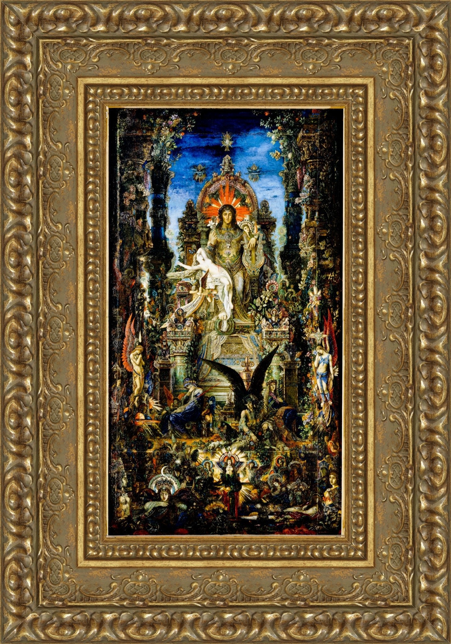 Jupiter and Semele – Gustave Moreau, 1894-1895