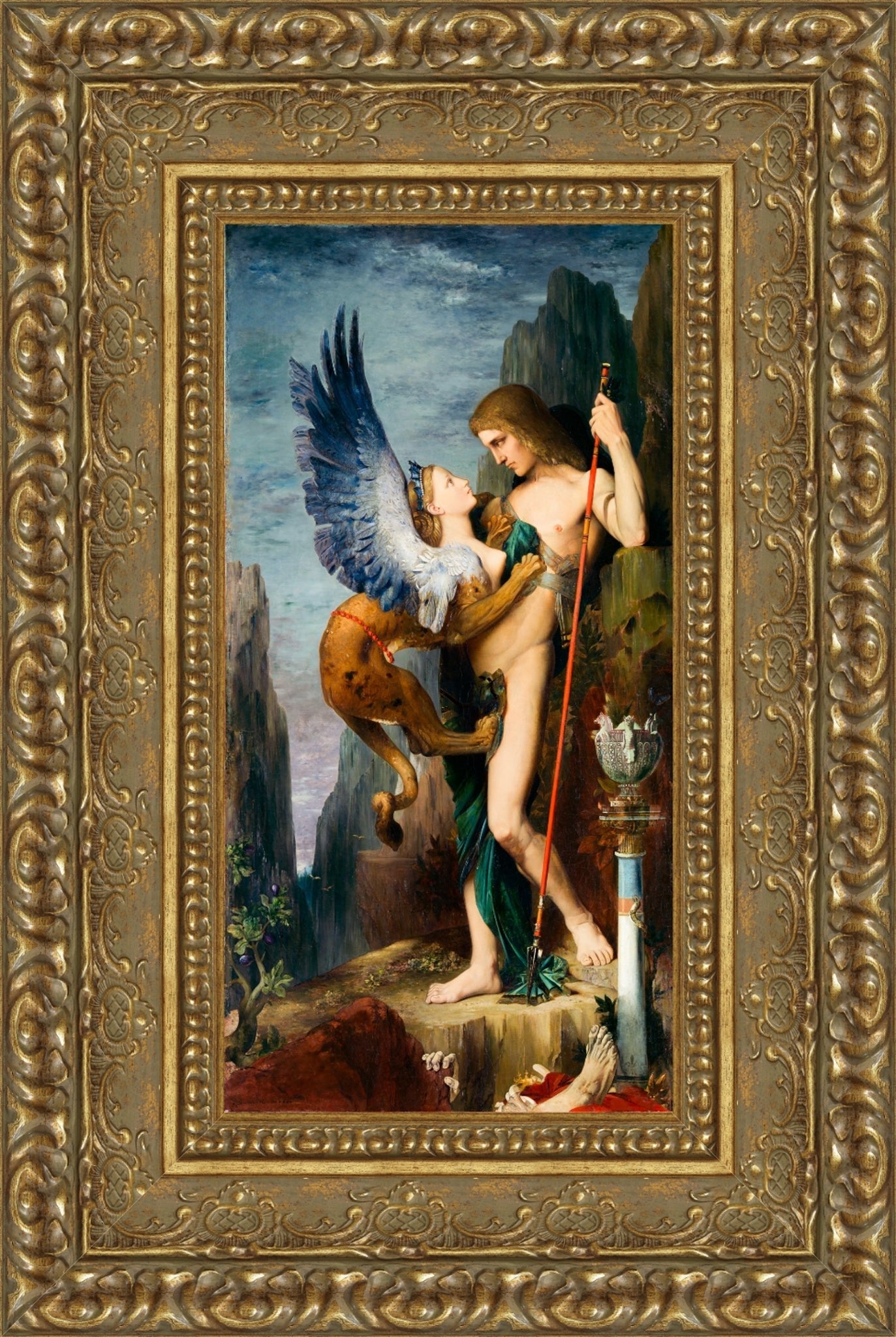 Oedipus and the Sphinx – Gustave Moreau, 1864