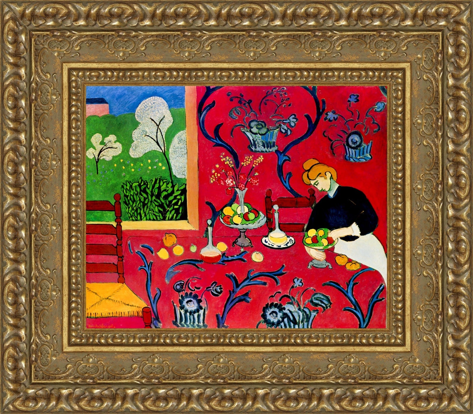 Harmony in Red (La Desserte Rouge) – Henri Matisse, 1908