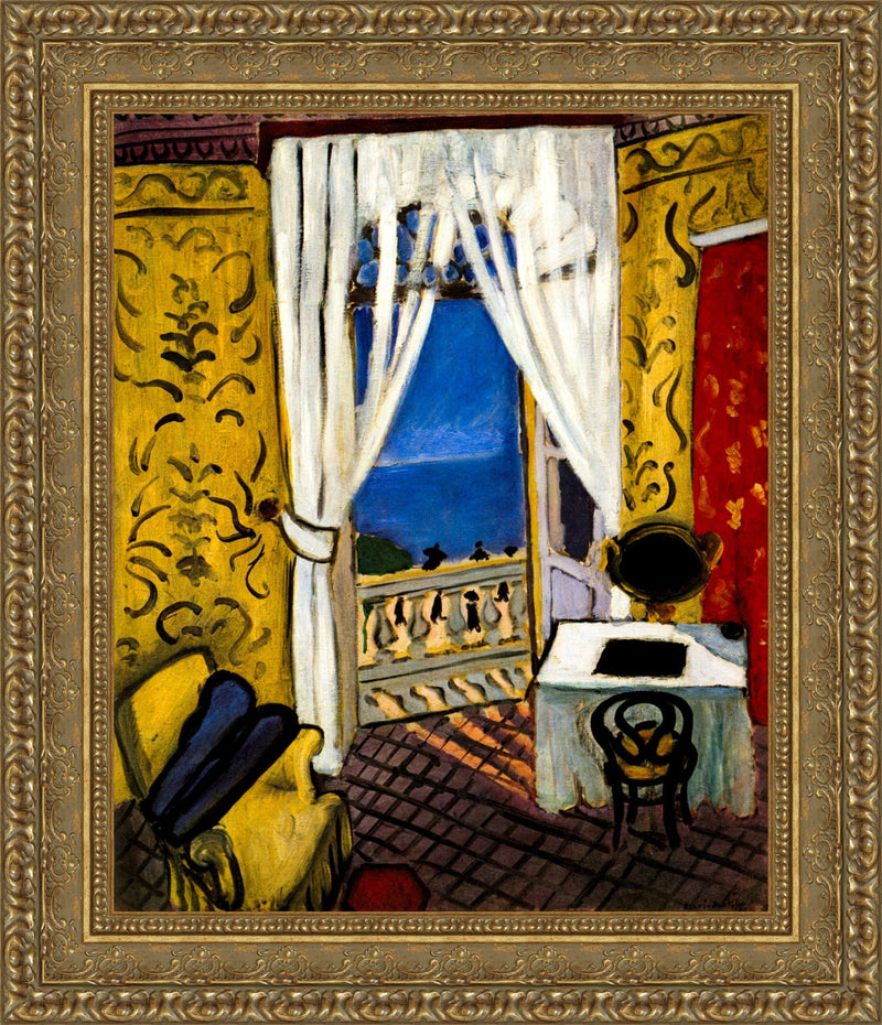 Interior with a Violin Case (Intérieur avec étui à violon) – Henri Matisse, 1918