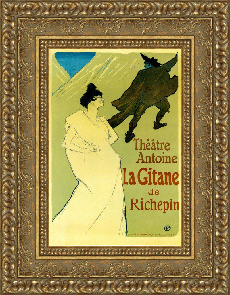 La Gitane de Richepin – Henri de Toulouse-Lautrec, 1900