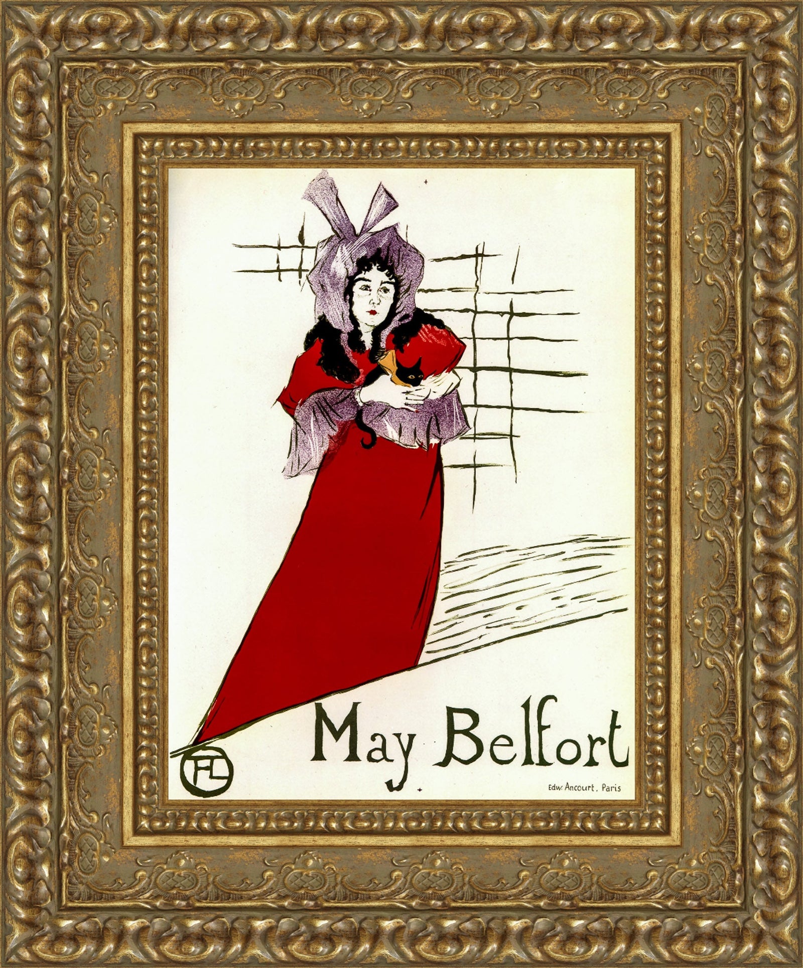 May Belford – Henri de Toulouse-Lautrec, 1895