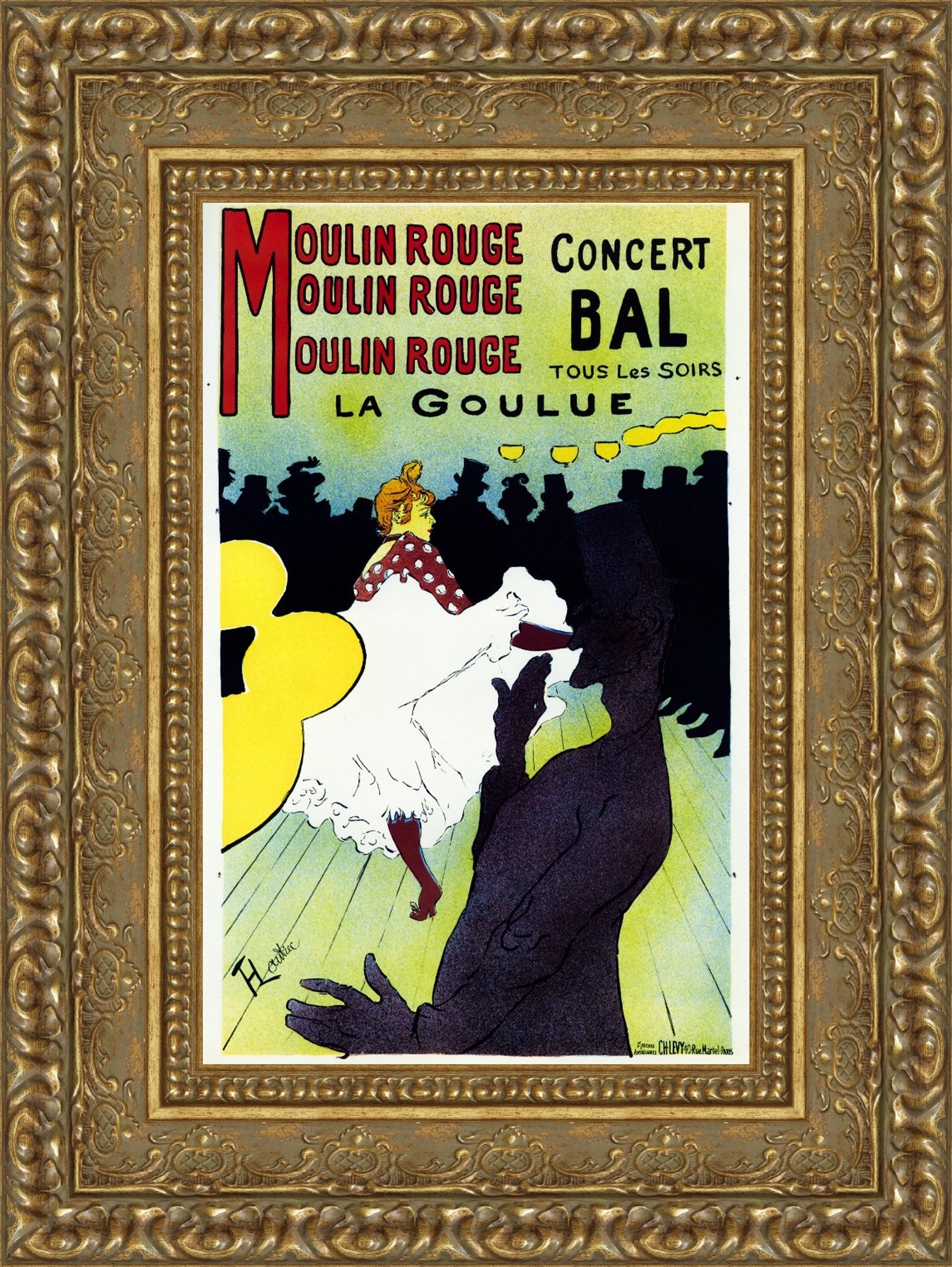 Moulin Rouge: La Goulue – Henri de Toulouse-Lautrec, 1891