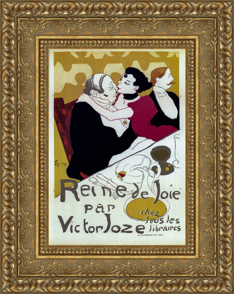 Reine de Joie par Victor Joze – Henri de Toulouse-Lautrec, 1892