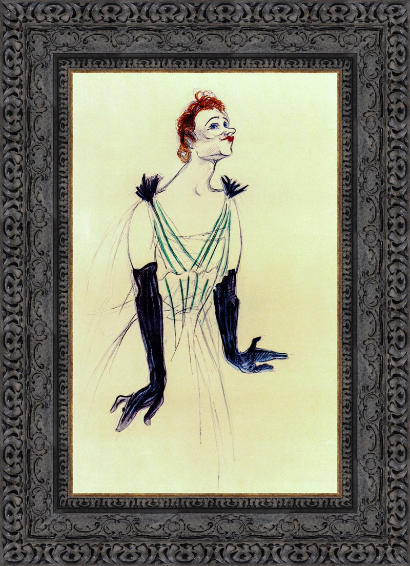 Yvette Guilbert – Henri de Toulouse-Lautrec, 1894
