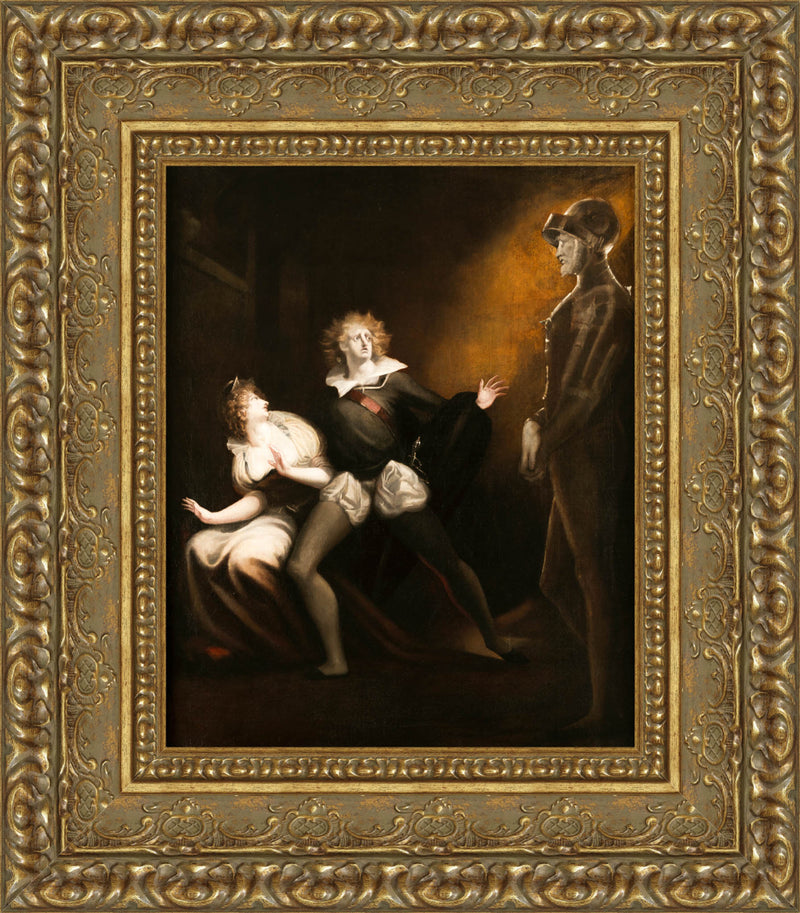 Gertrude, Hamlet and the Ghost of Hamlet's Father – Henry Fuseli, 1793