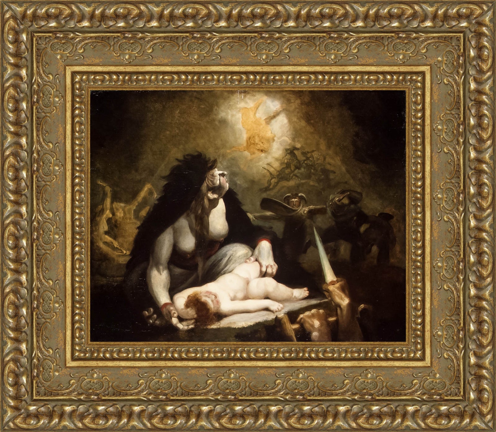 The Night Hag Visiting Lapland Witches – Henry Fuseli, 1796