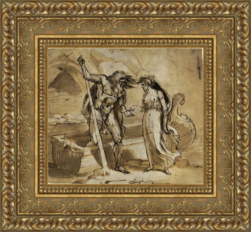 Psyche Giving Her Coin To Charon – Henry Tresham, c. 1795