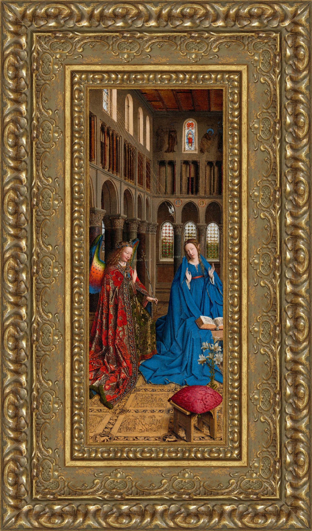 The Annunciation – Jan van Eyck, c. 1434–1436
