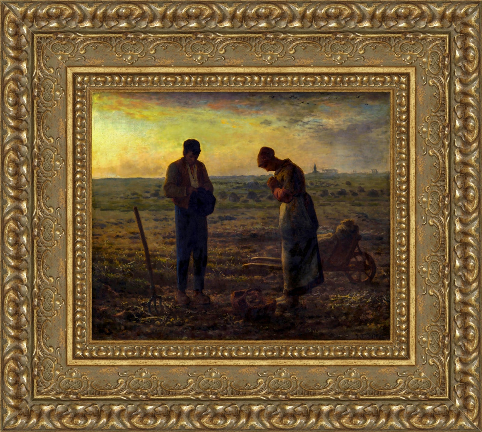 The Angelus – Jean-François Millet, c. 1857-1859