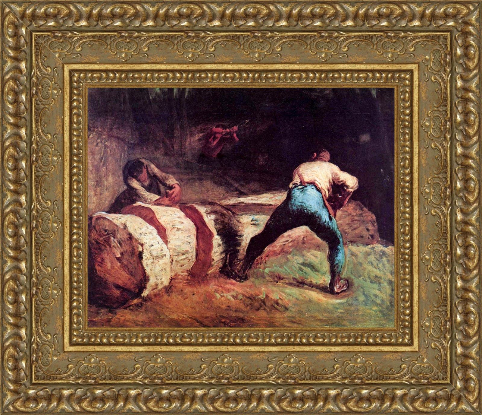 The Wood Sawyers – Jean-François Millet, c. 1850-1852