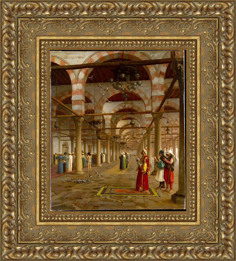 Prayer In The Mosque - Jean Leon Gerome