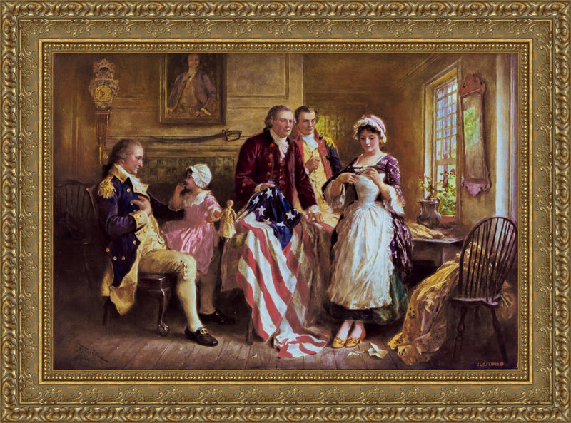 Betsy Ross – Jean Leon Gerome Ferris, 1920