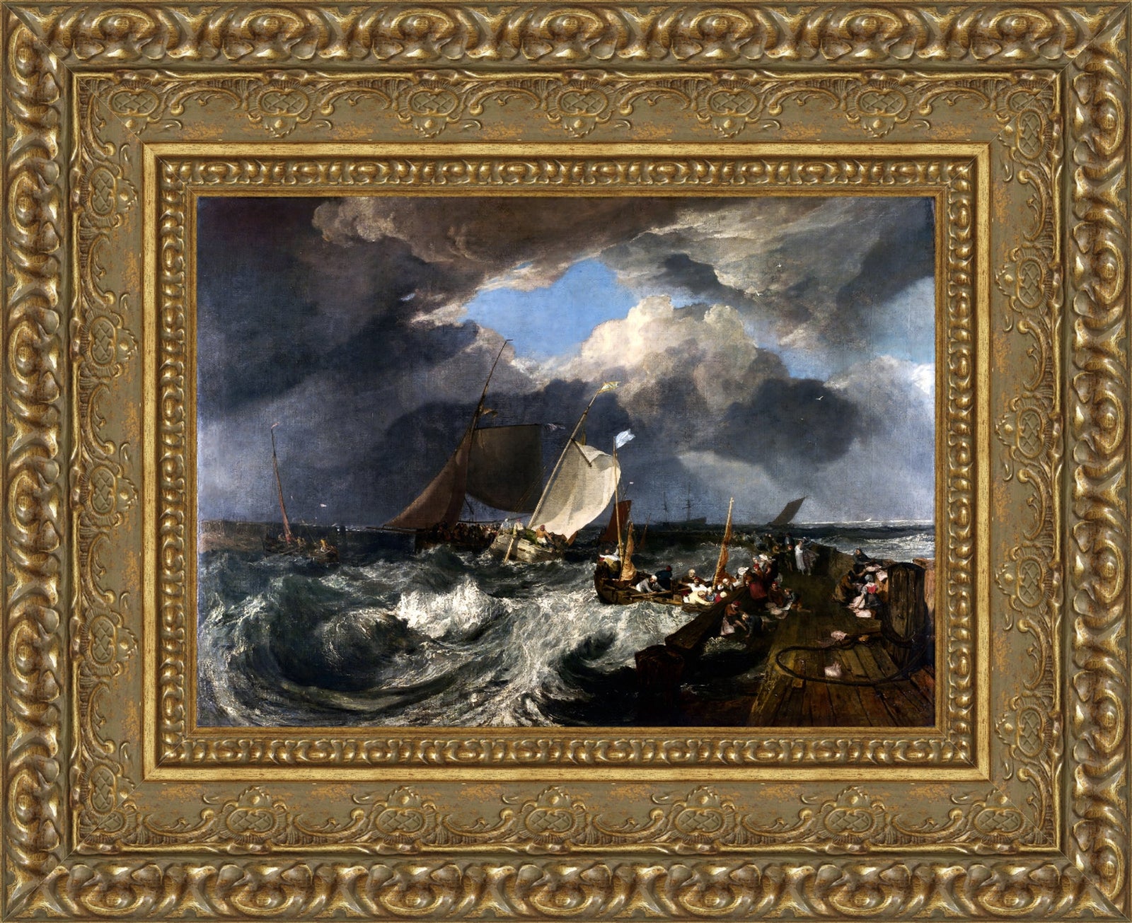 Fishermen at Sea – J.M.W. Turner, 1796