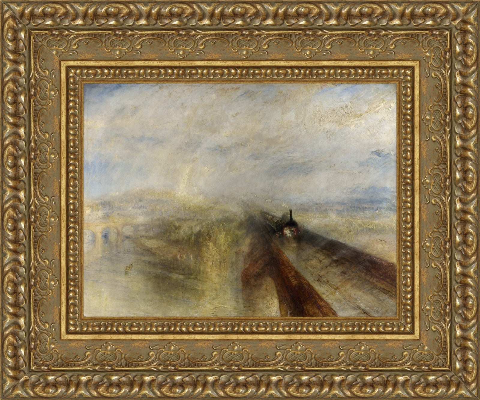 Rain, Steam and Speed – The Great Western Railway – J.M.W. Turner, 1844