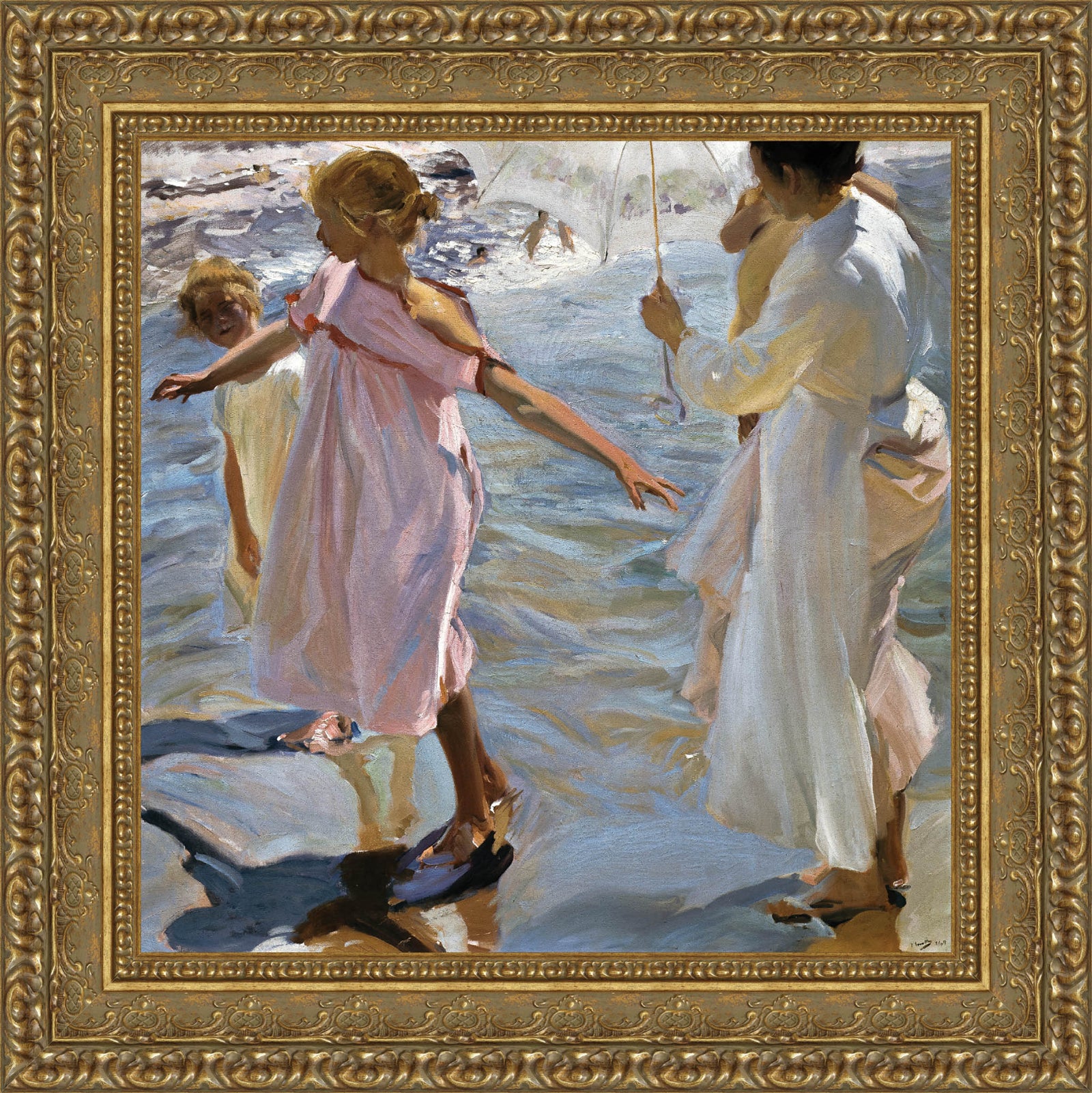 Time For A Bathe Valencia – Joaquín Sorolla, 1909