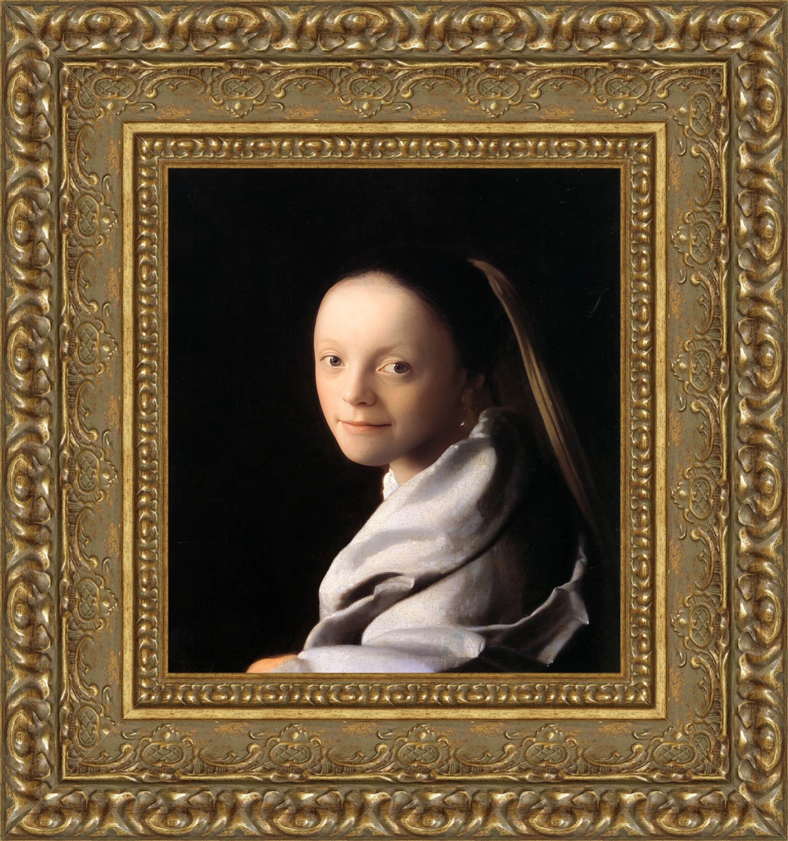 Portrait Of A Young Woman 1667 – Johannes Vermeer, 1667