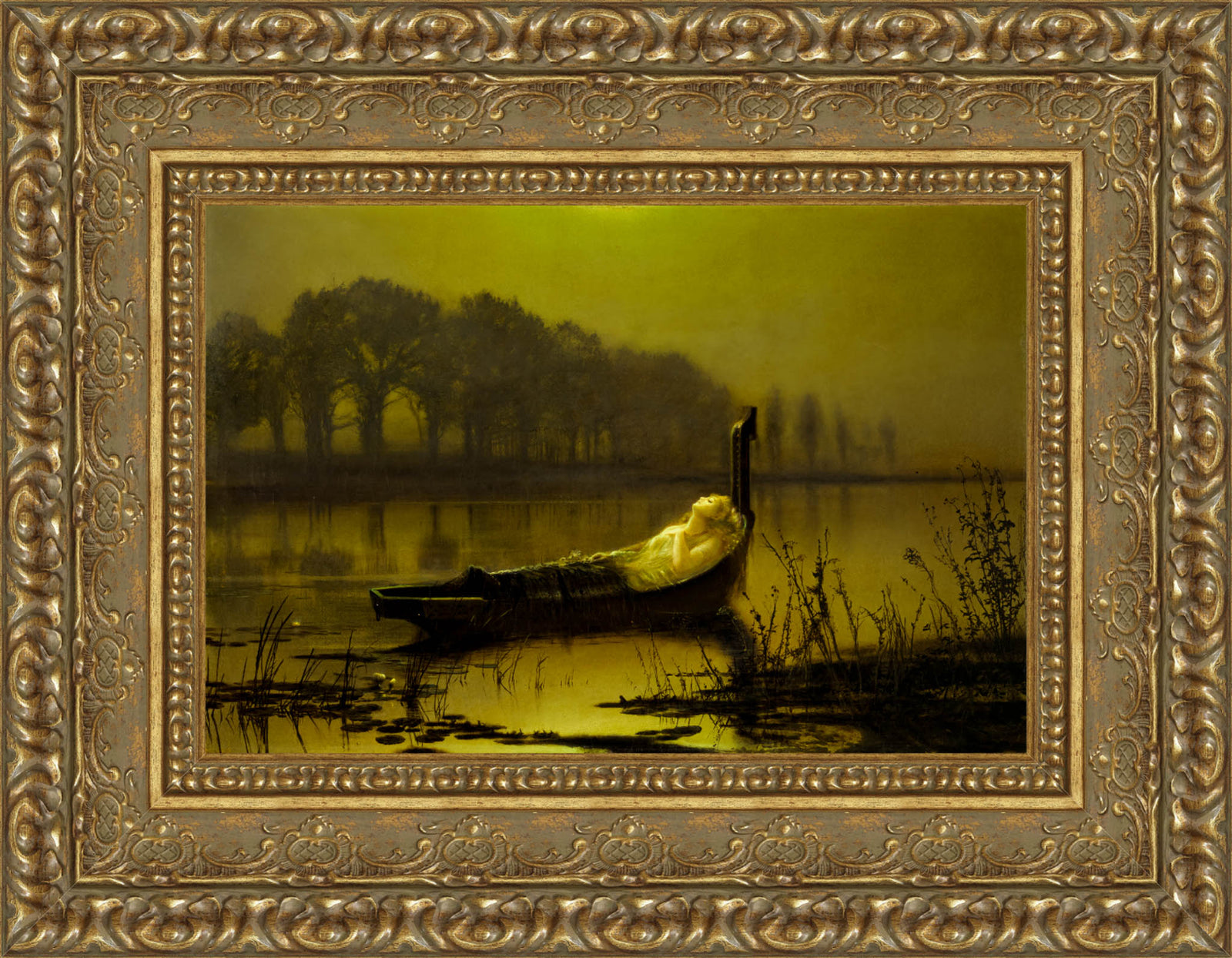 The Lady of Shalott – John Atkinson Grimshaw, 1875