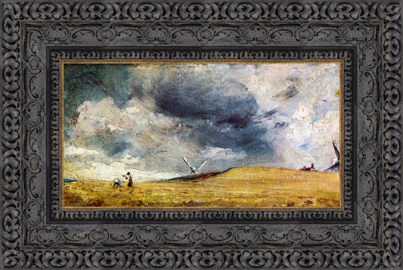 Brighton, The Gleaners – John Constable, 1824