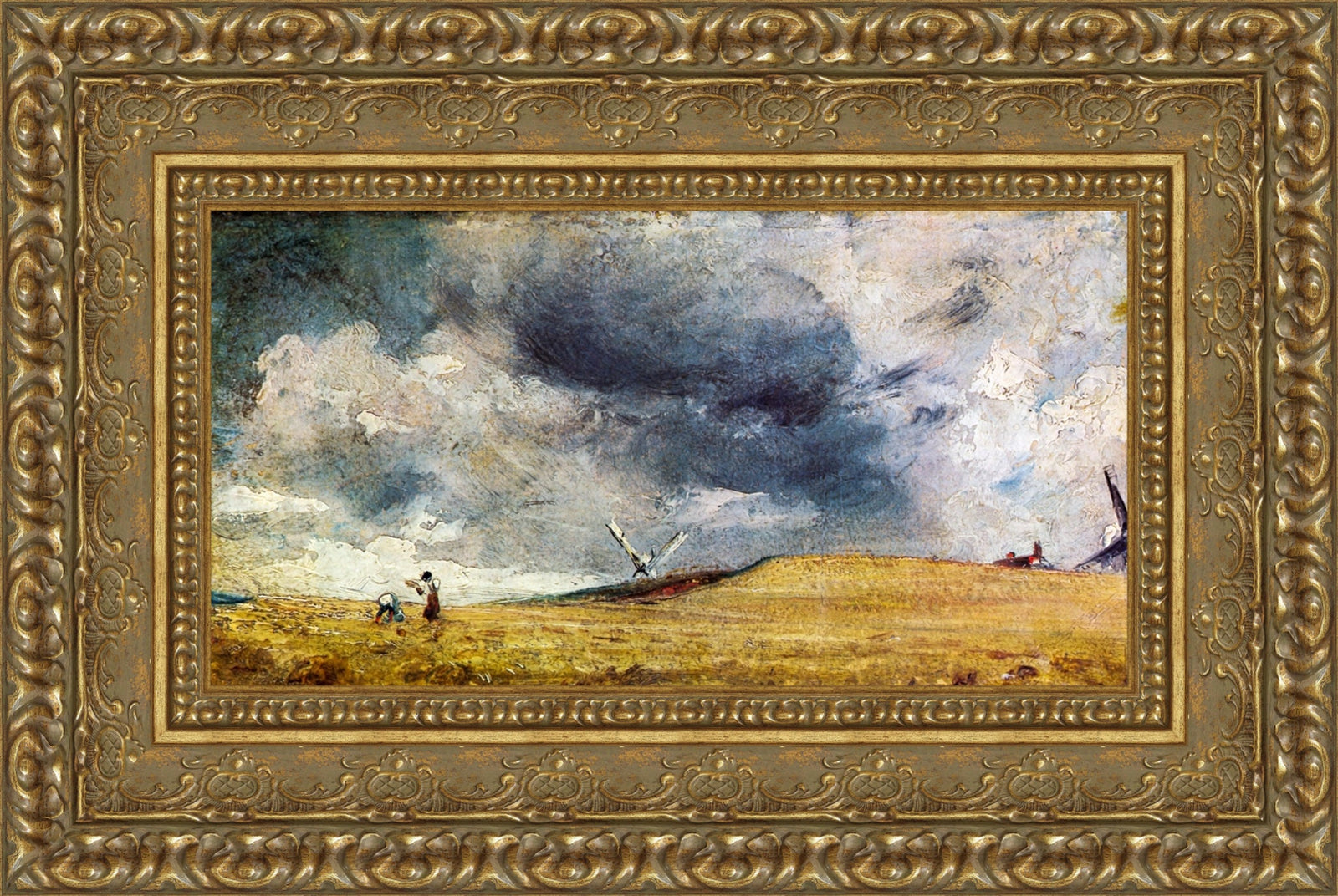 Brighton, The Gleaners – John Constable, 1824