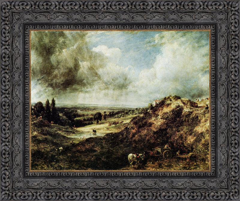 Hampstead: Branch Hill Pond – John Constable, 1828