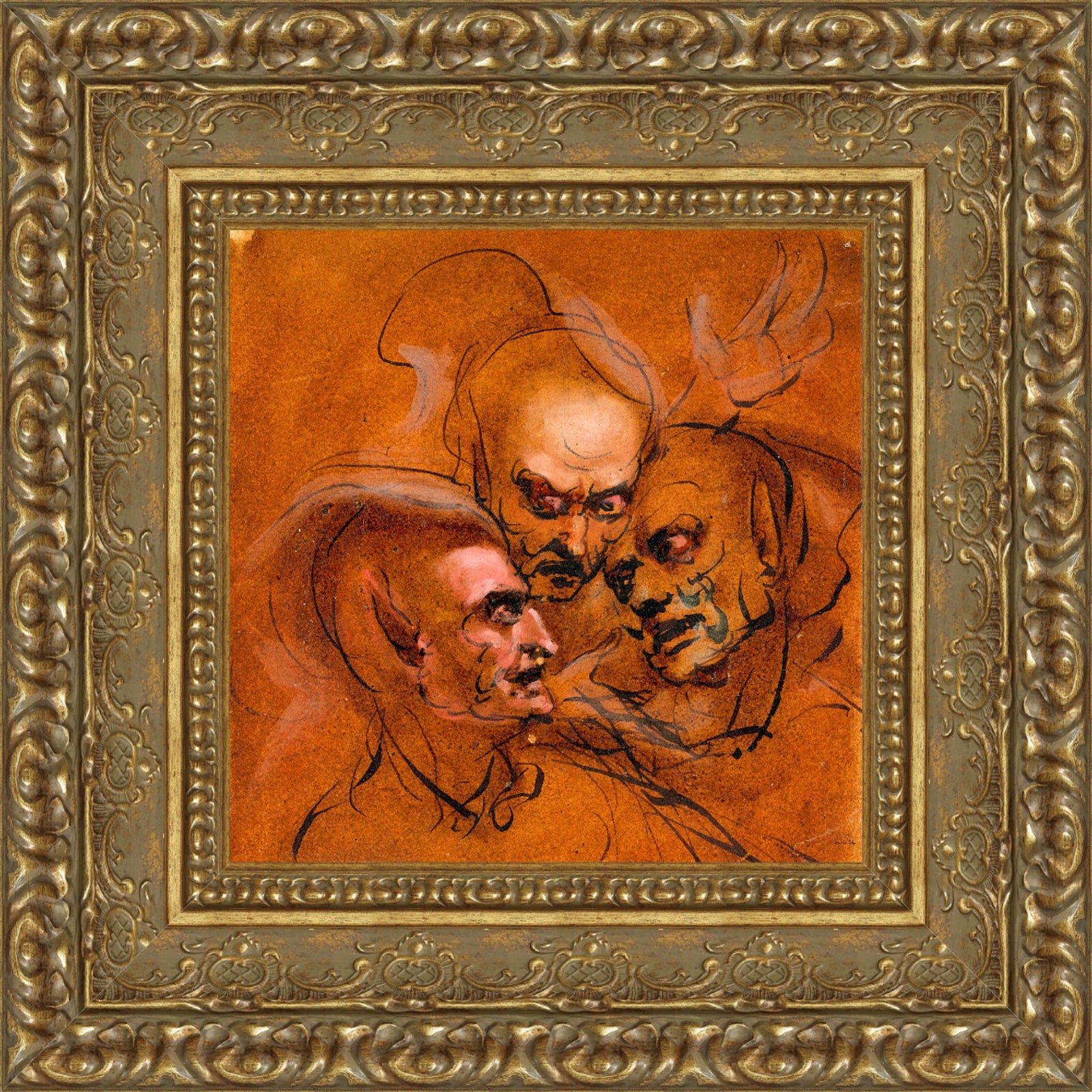 Three Heads The Witches Of Macbeth – John Runciman, c. 1767-1768