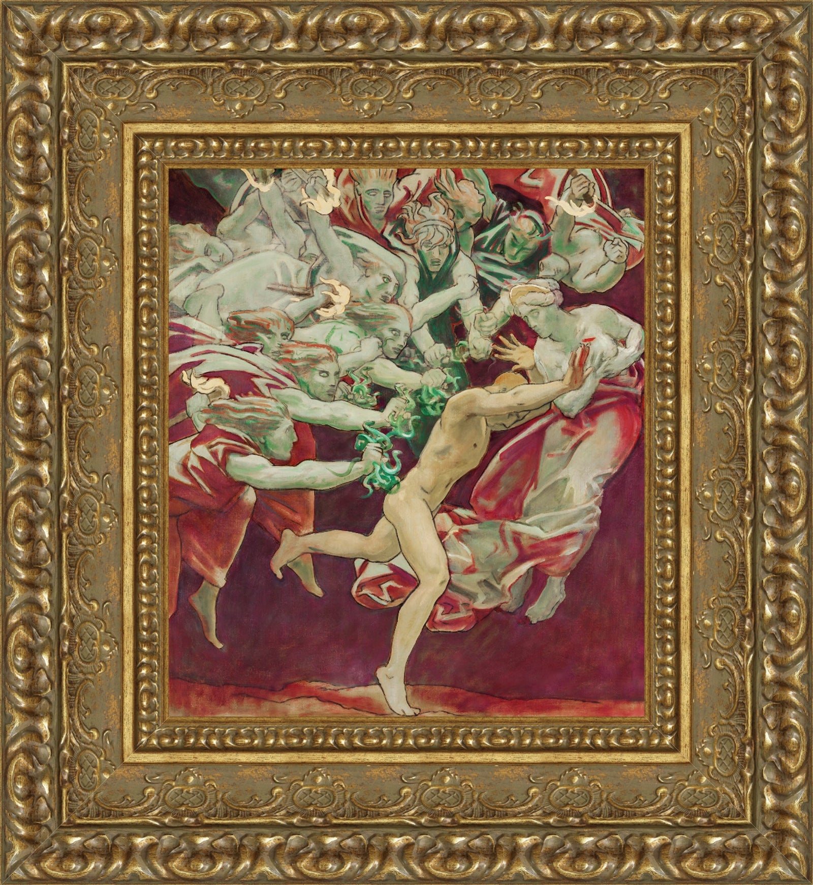 Orestes and the Furies – John Singer Sargent, 1921