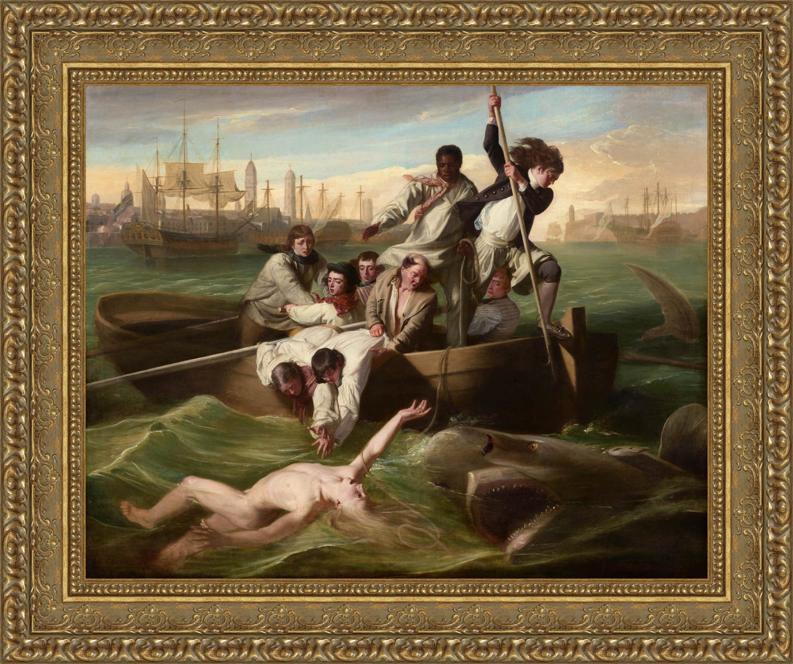 Watson and the Shark – John Singleton Copley, 1778