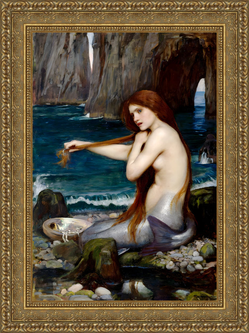 A Mermaid – John William Waterhouse, 1900