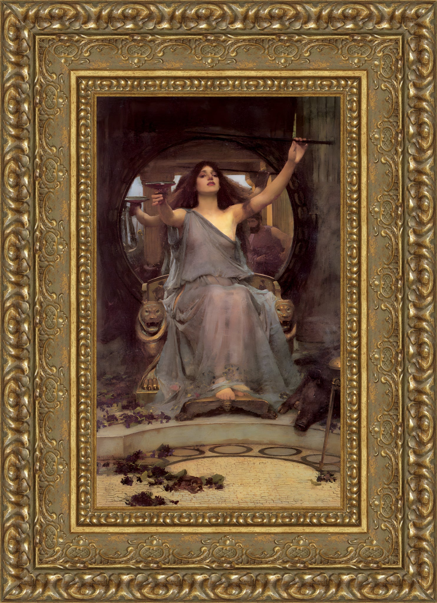 Circe Offering the Cup to Odysseus – John William Waterhouse, 1891