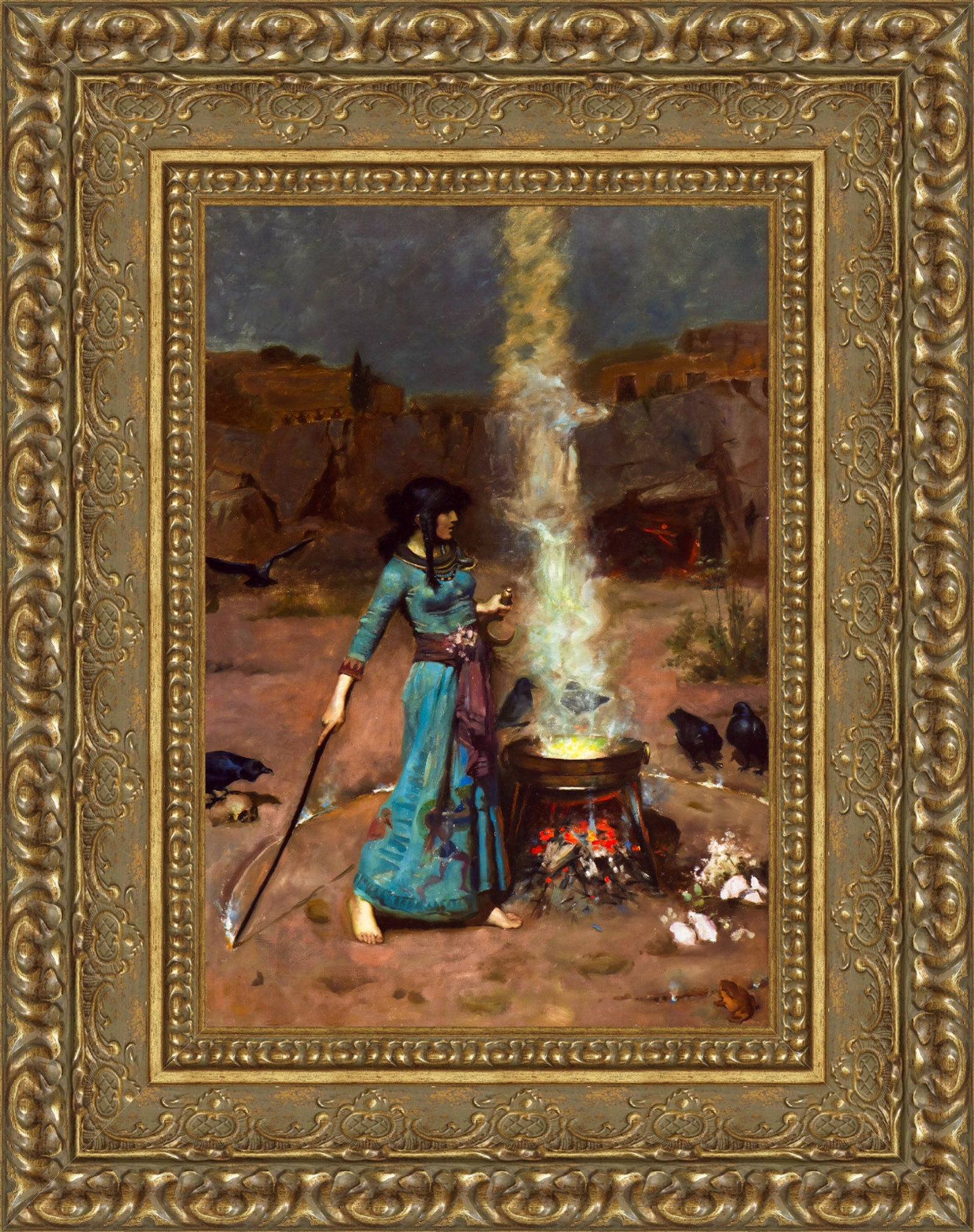 The Magic Circle – John William Waterhouse, 1886