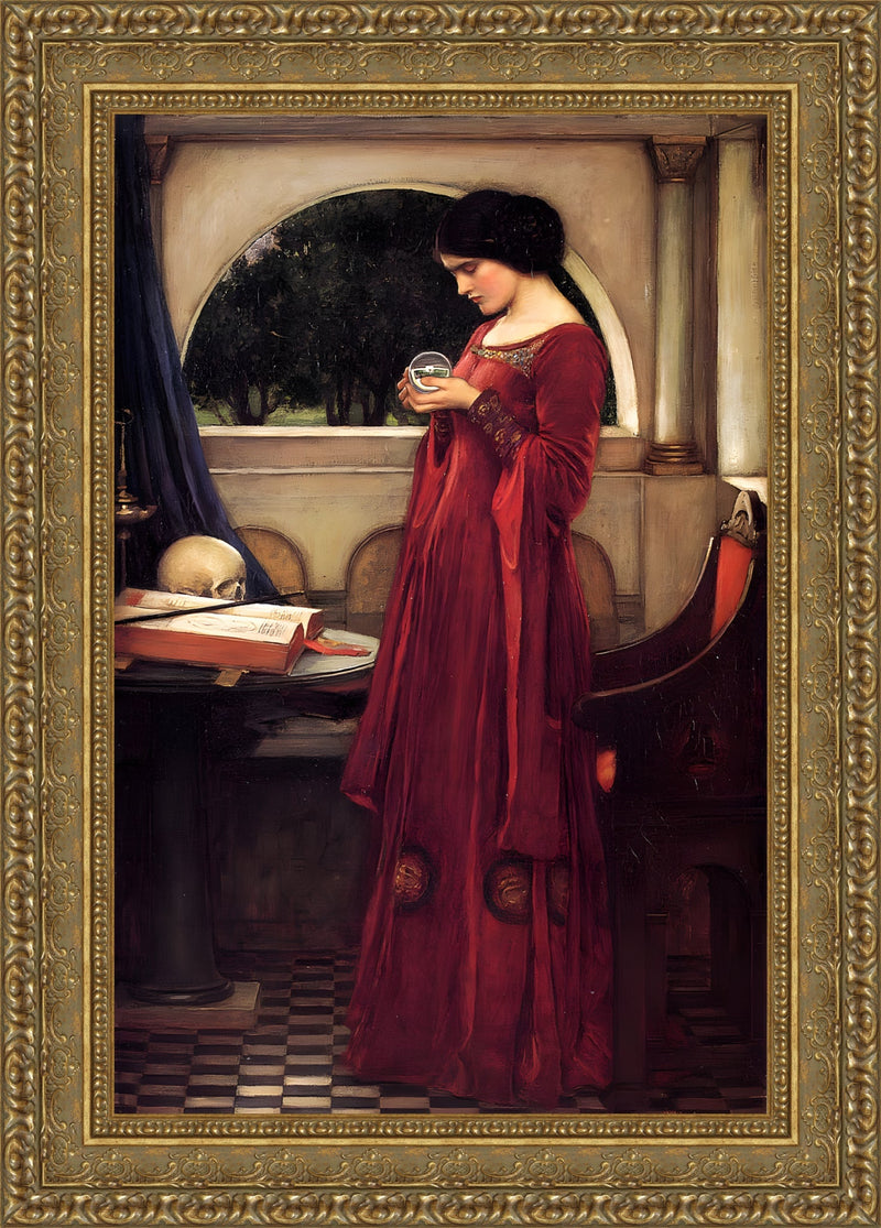 The Crystal Ball – John William Waterhouse, c. 1902