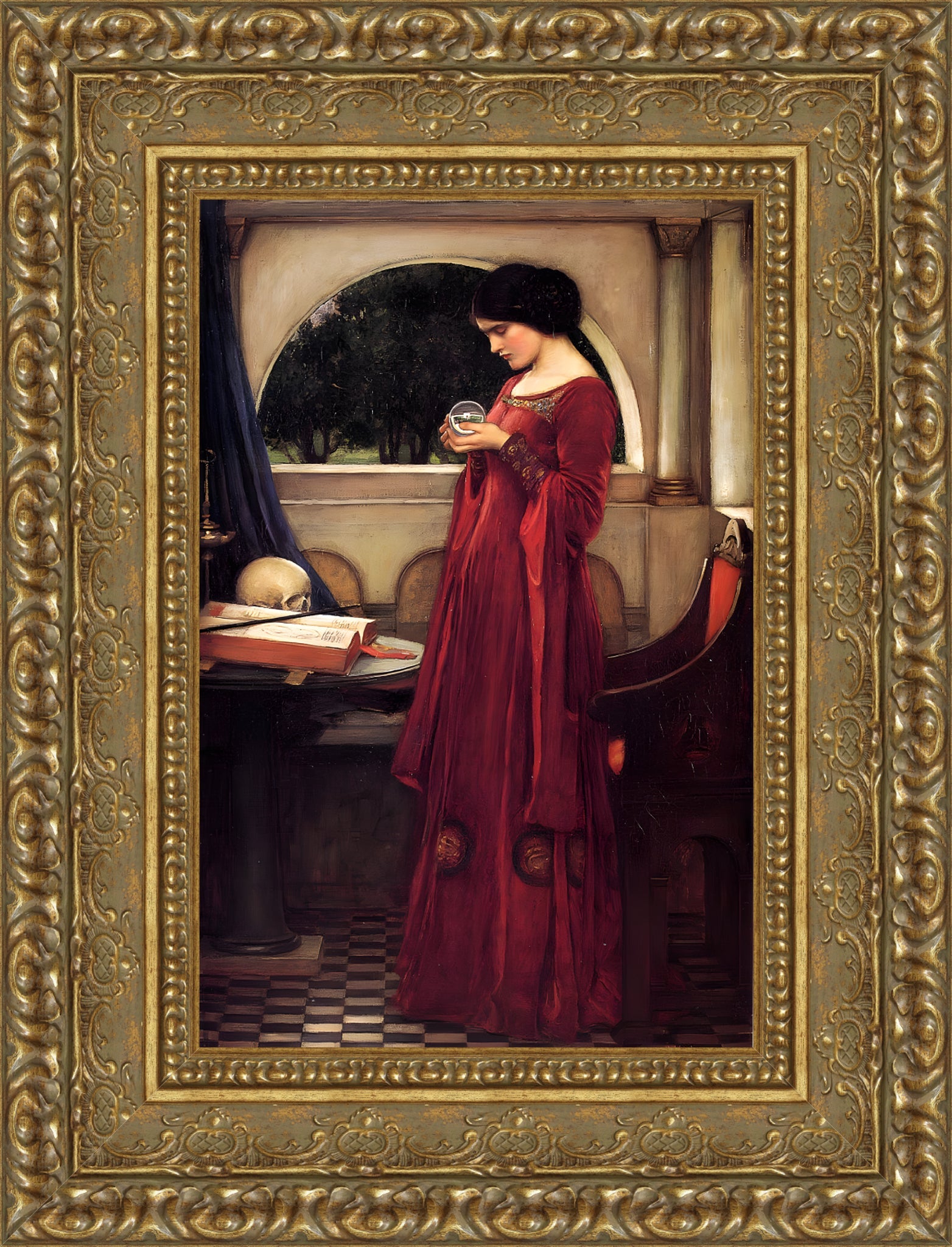 The Crystal Ball – John William Waterhouse, c. 1902