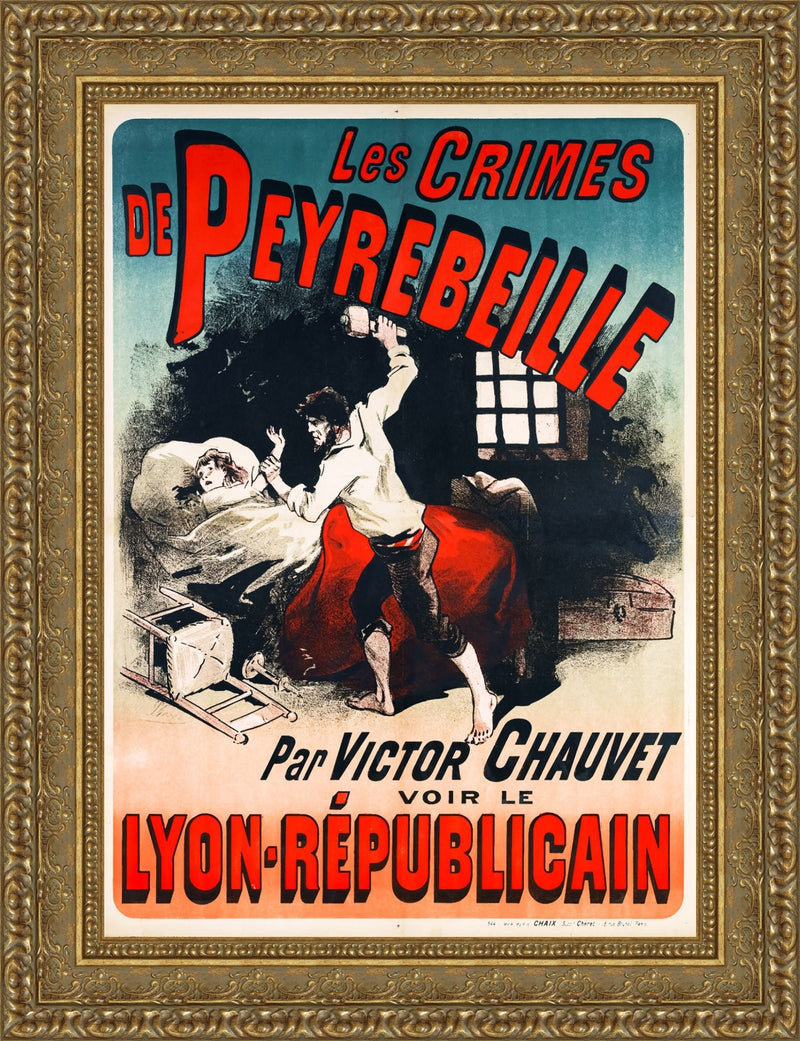 Les Crimes de Peyrebeille – Jules Chéret, 1885