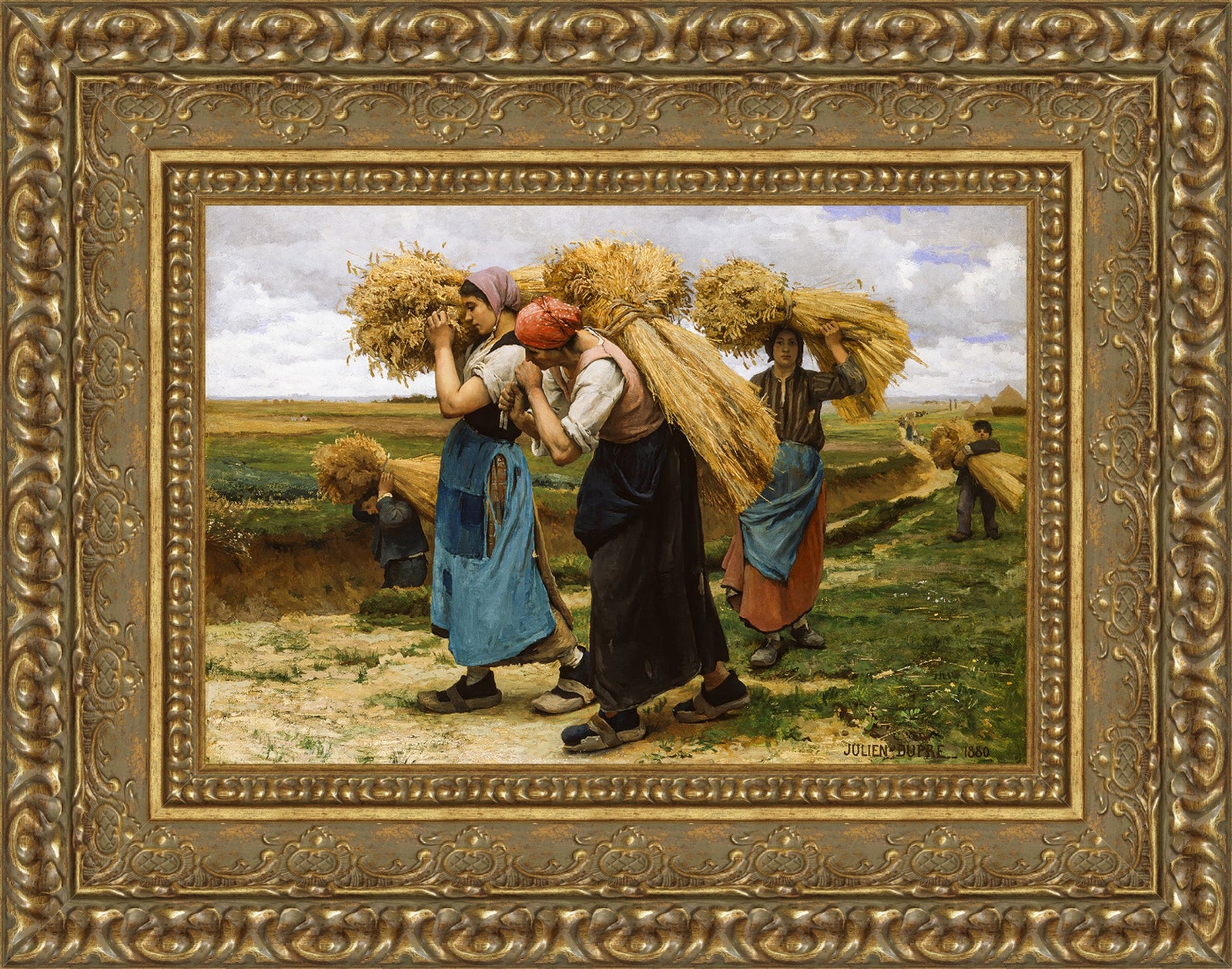 Gleaners – Julien Dupré, 1880