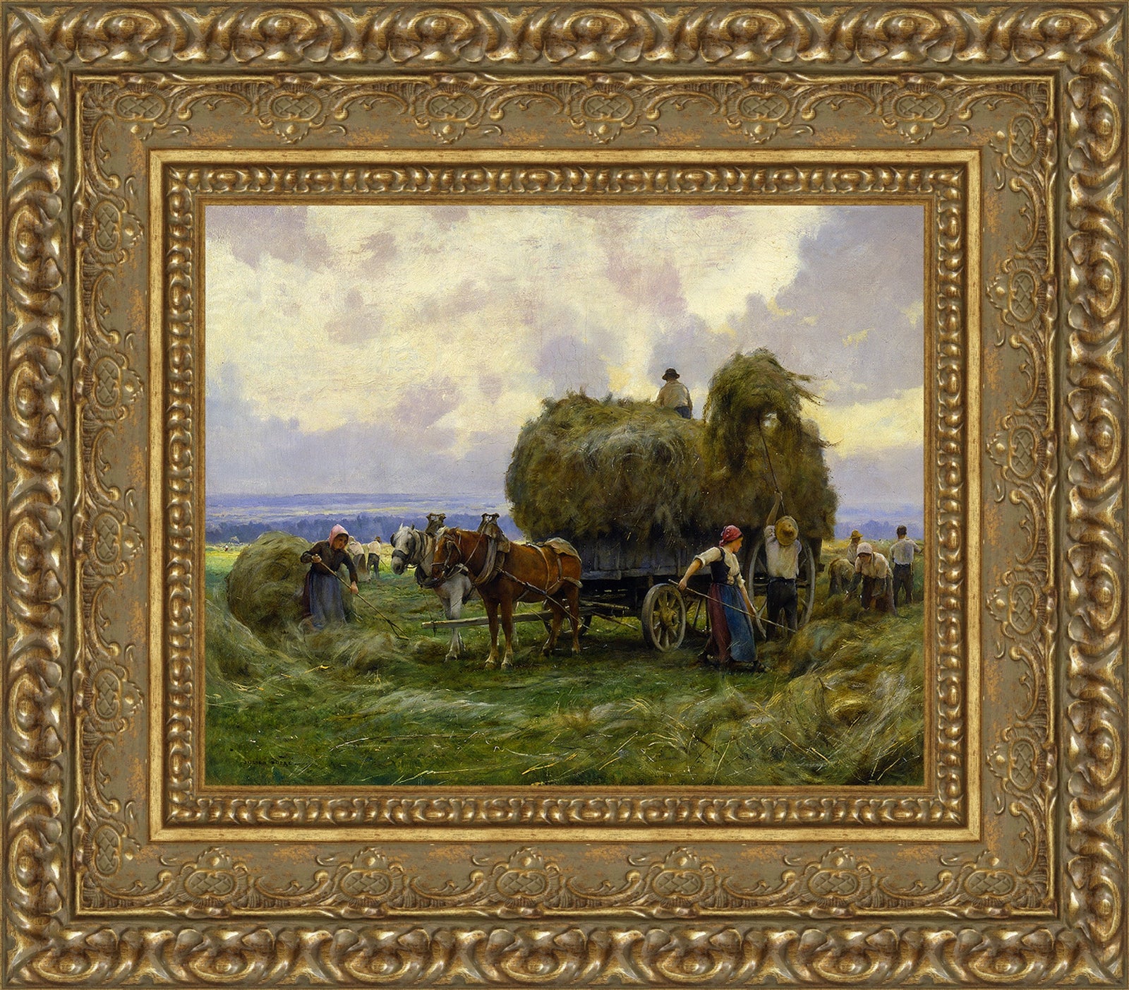 The Harvest – Julien Dupré, 1880–1890