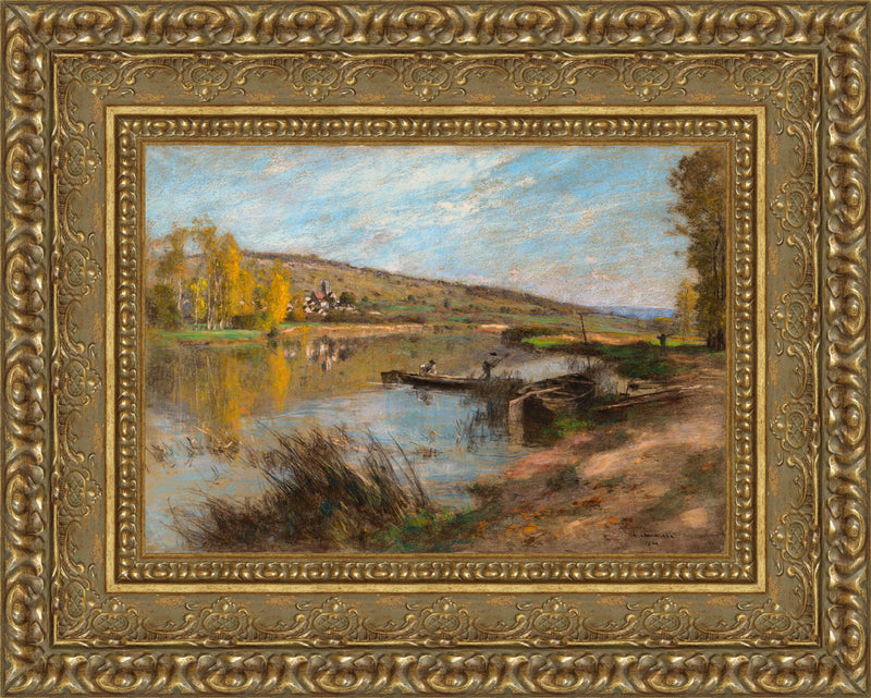 Quai Au Sable Chart Ves – Leon Augustin Lhermitte, 1880s
