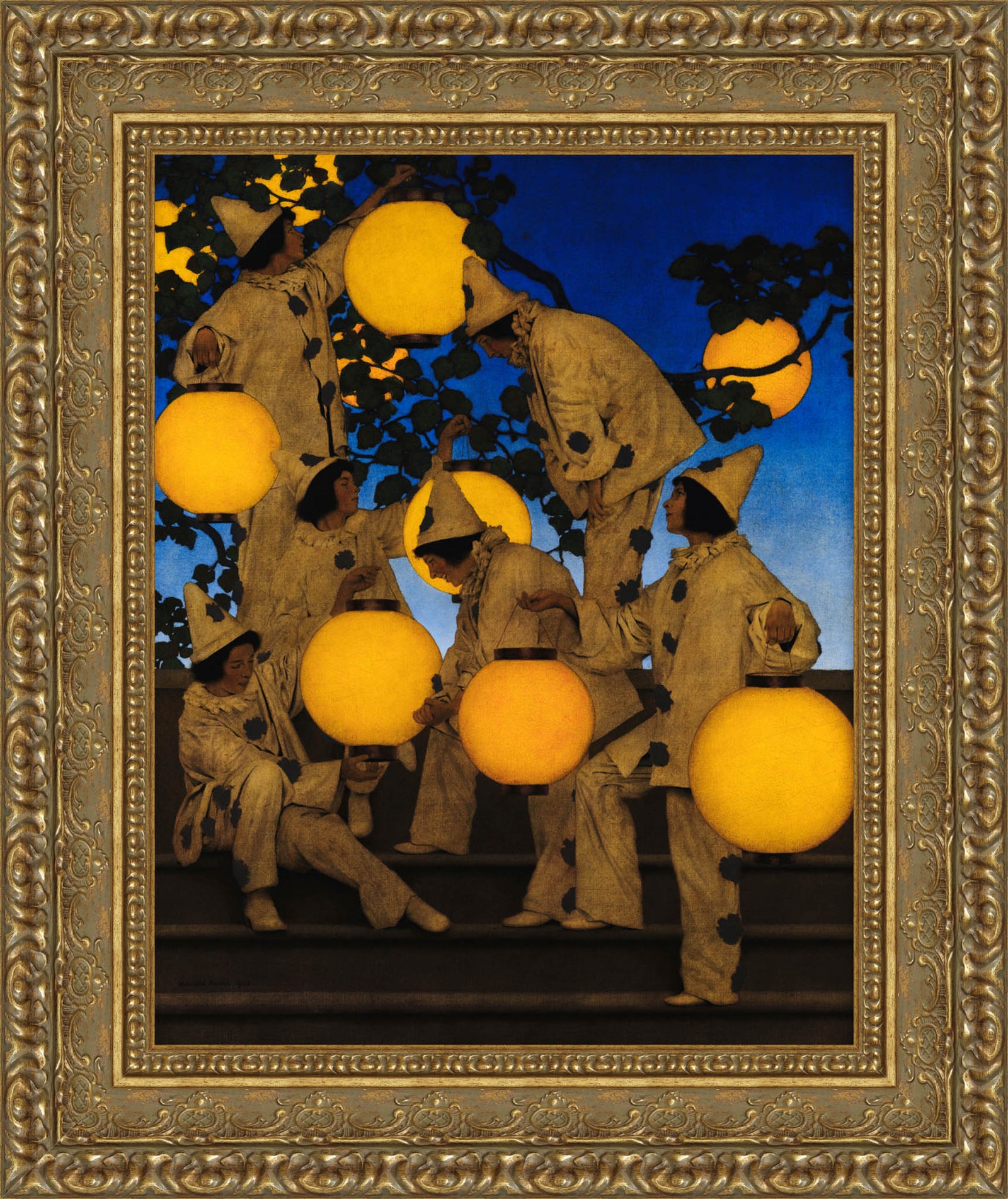 The Lantern Bearers – Maxfield Parrish, 1908
