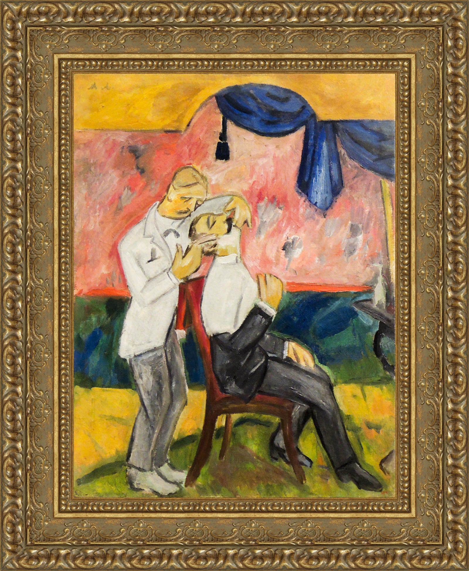 The Barber – Mikhail Larionov, 1907