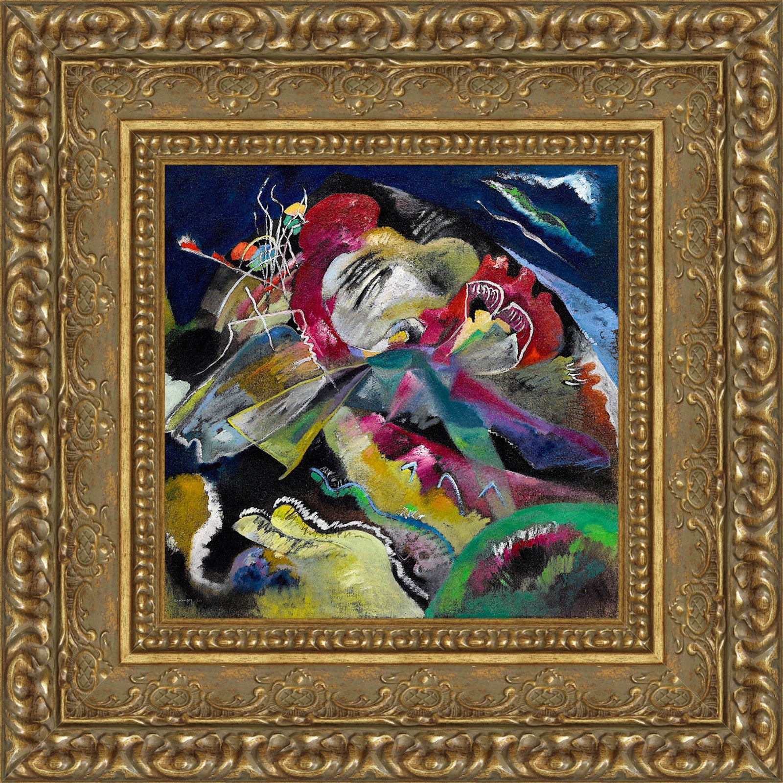 Picture with White Lines – Wassily Kandinsky, 1913