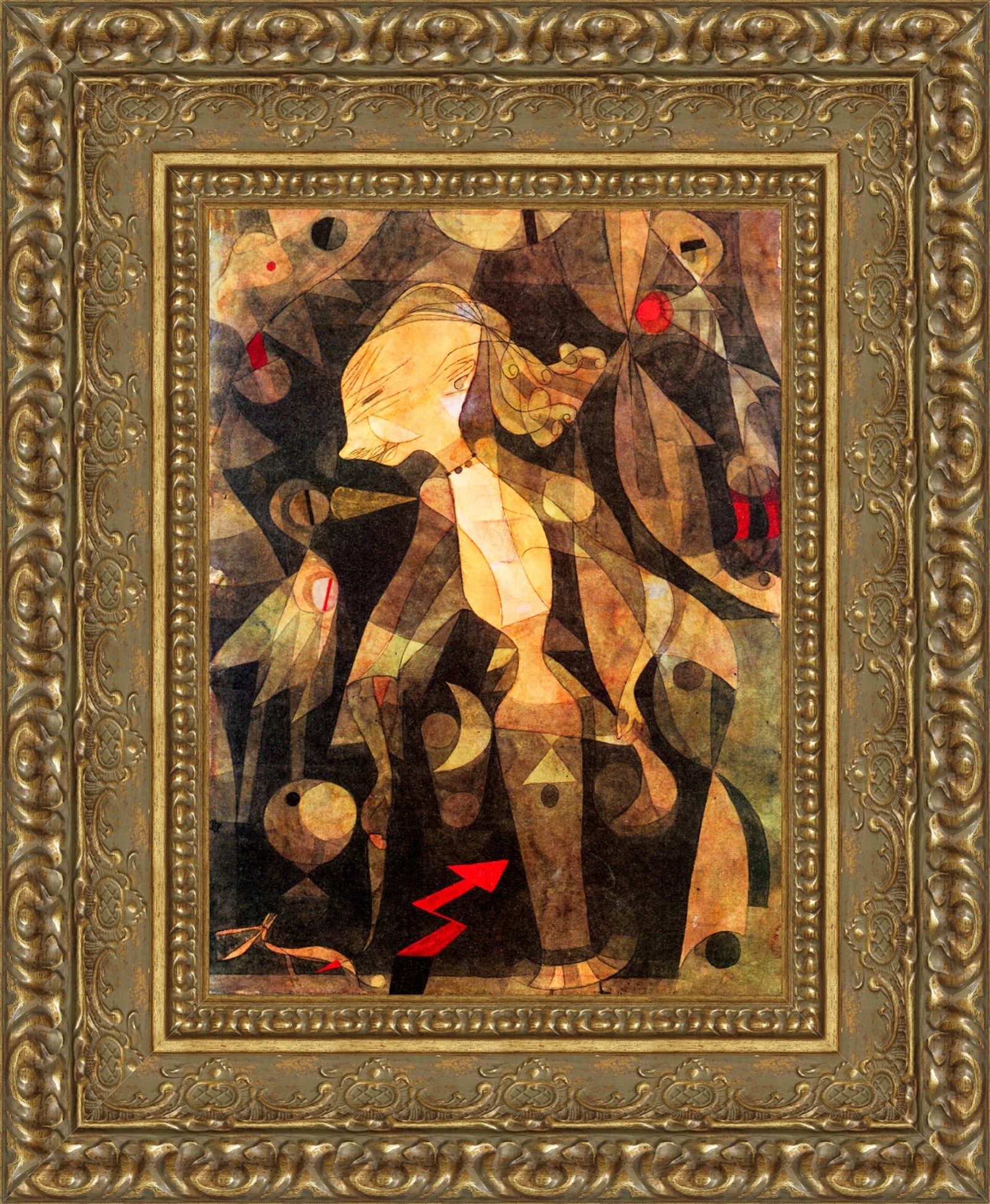 A Young Lady's Adventure – Paul Klee, 1921