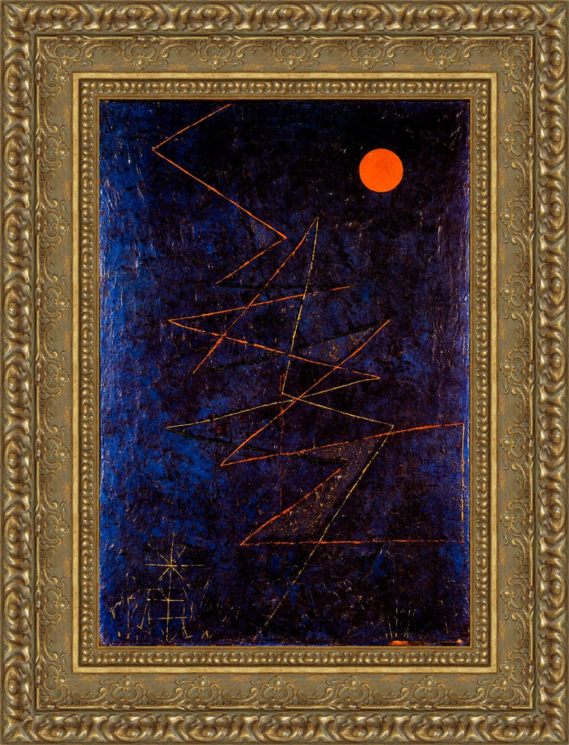 Coloured Lightning – Paul Klee, 1927