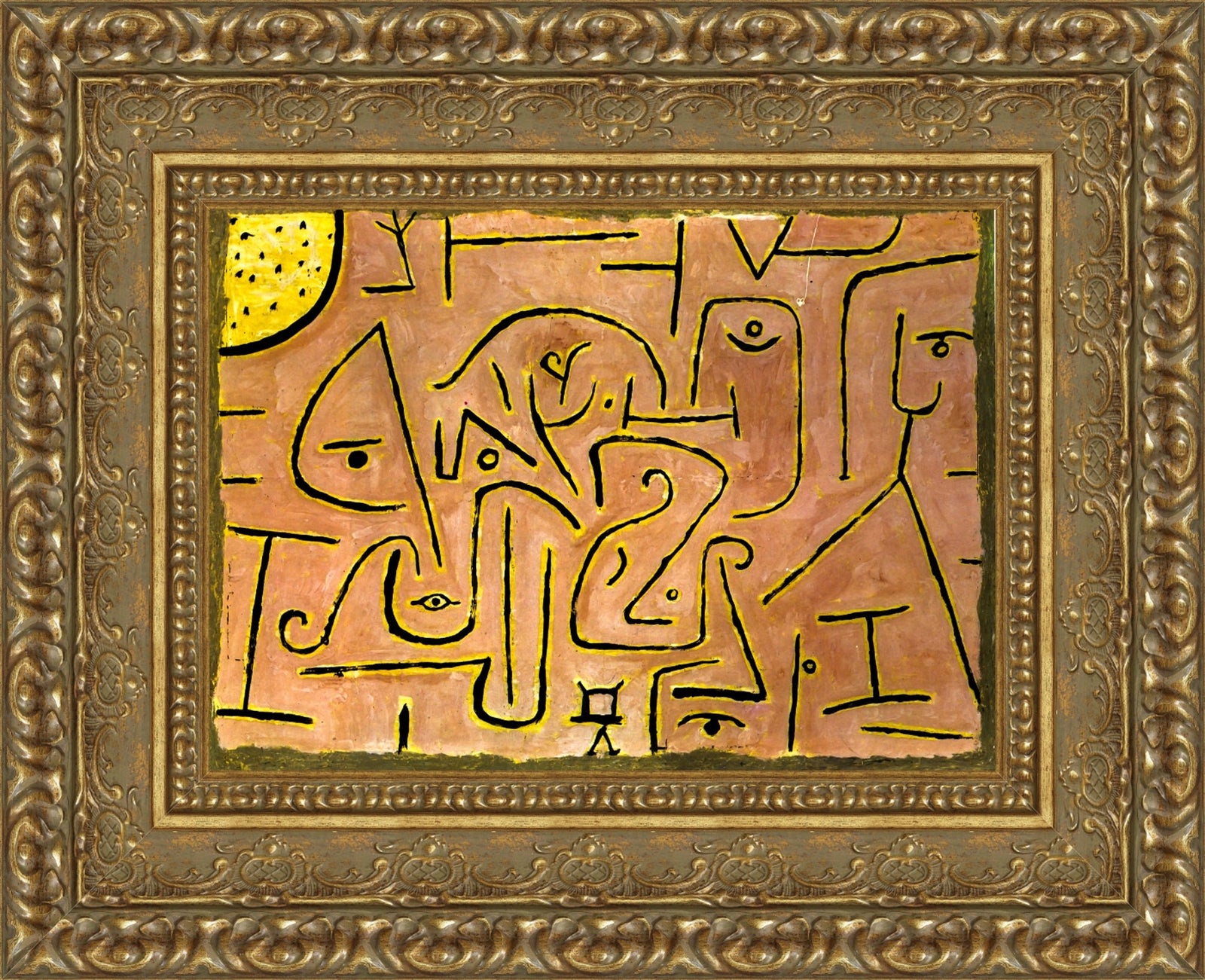 Contemplating – Paul Klee, 1939