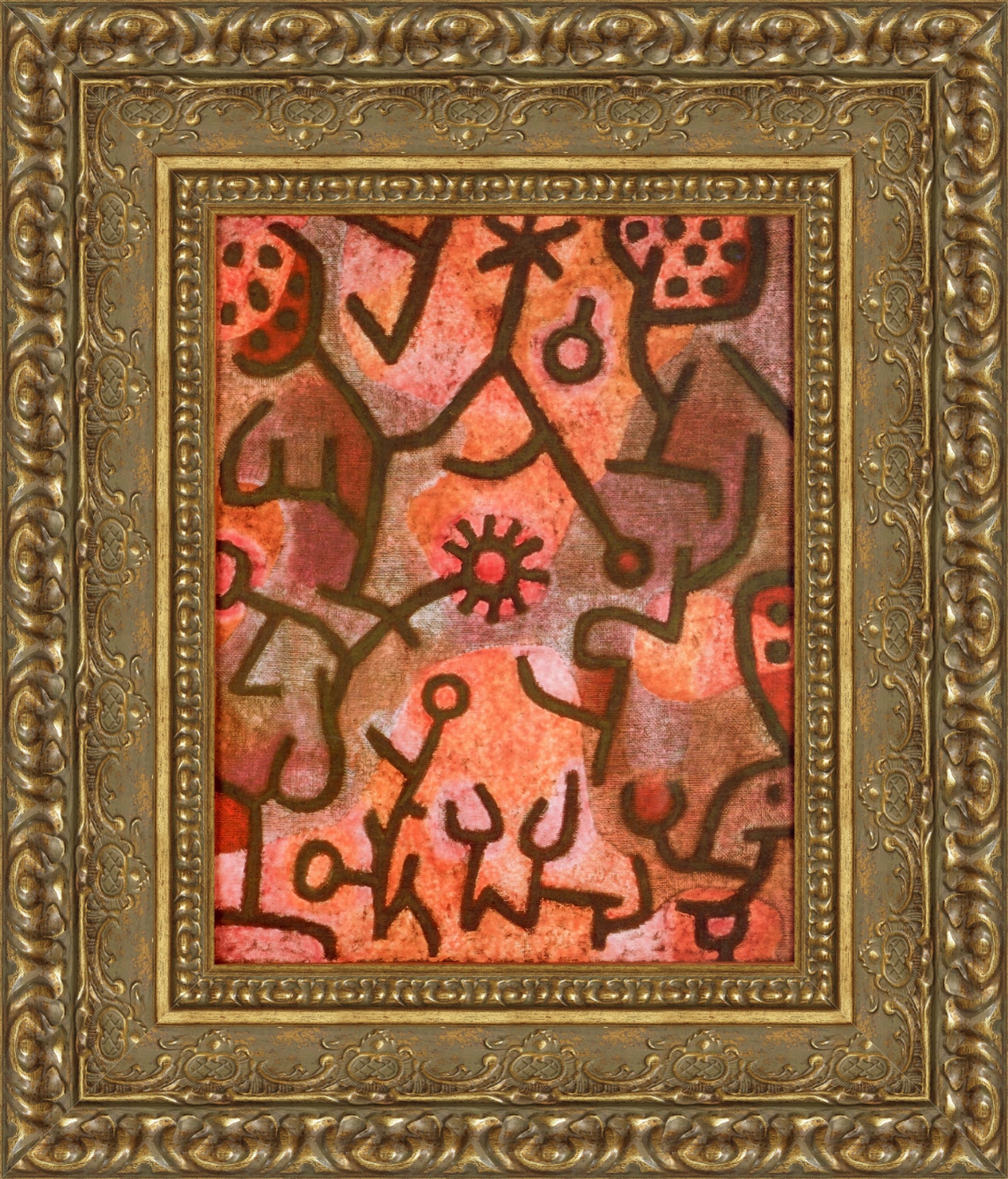 Flora on the Rocks – Paul Klee, 1940