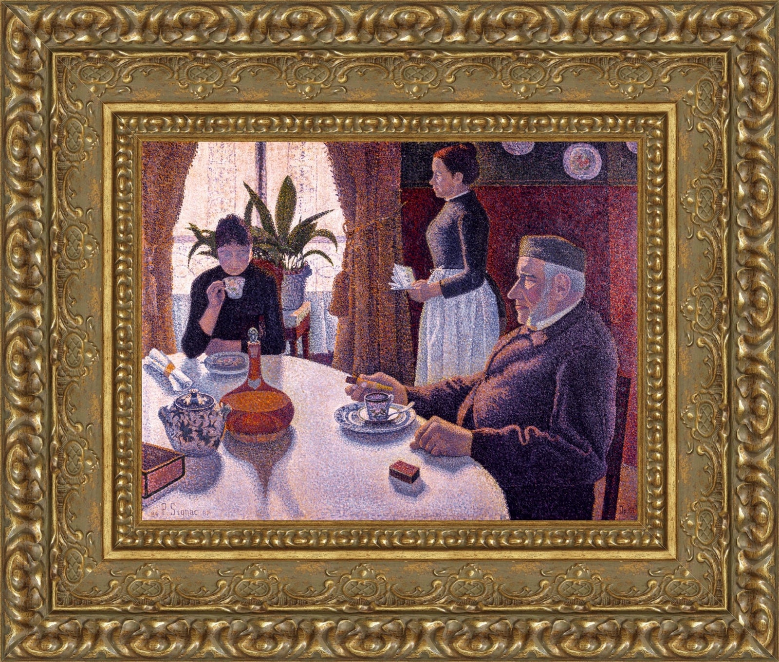 Breakfast – Paul Signac, 1886